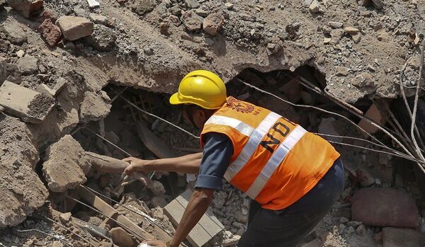 19 corps de constructeurs trouvés sous des ruines à Goa - Sputnik Afrique