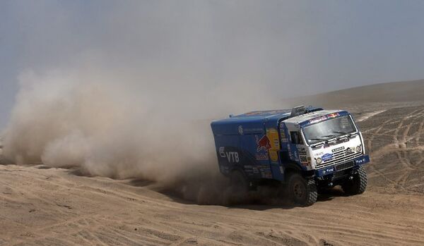 Le Russe a cédé la 1ère place lors de la 12ème étape du Dakar - Sputnik Afrique