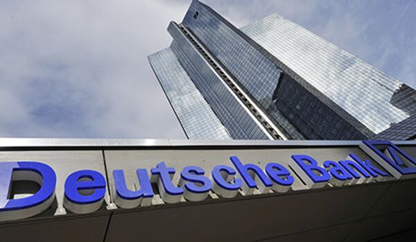 Les pertes inattendues de la Deutsche Bank font chuter son action en Bourse - Sputnik Afrique