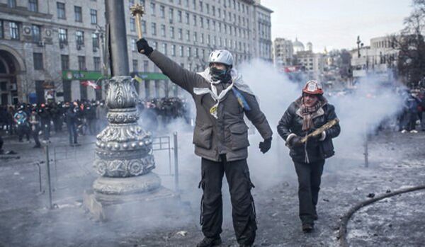 Kiev : le parti Svoboda a déclaré la mobilisation de toute l'Ukraine - Sputnik Afrique
