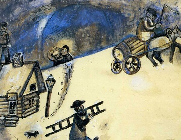 Marc Chagall, Hiver - Sputnik Afrique