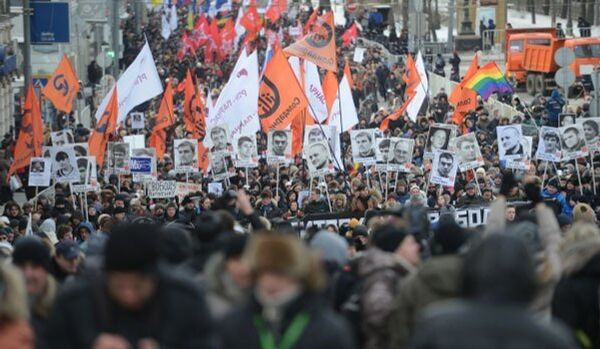 Un défilé de l’opposition à Moscou a réuni plusieurs milliers de personnes - Sputnik Afrique