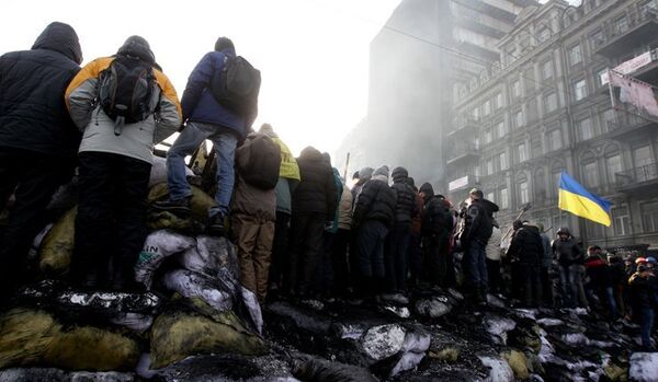 Ukraine : les manifestants ont libéré un bâtiment administratif dans l’ouest du pays - Sputnik Afrique