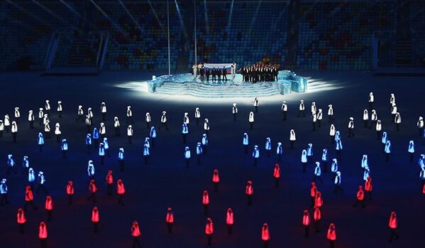 La cérémonie d'ouverture des Jeux Olympiques d’hiver à Sotchi - Sputnik Afrique