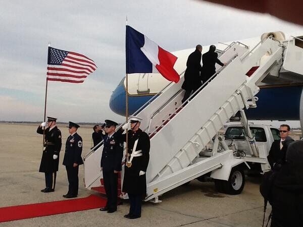 François Hollande est arrivé aux Etats-Unis pour une visite de trois jours - Sputnik Afrique