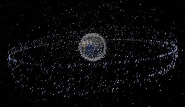 Les débris spatiaux menacent la Terre - Sputnik Afrique