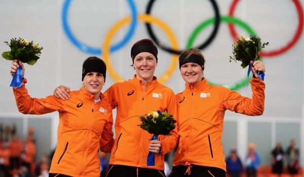 JO/patinage de vitesse 1.500 mètres : médaille d'or pour les Pays-Bas - Sputnik Afrique