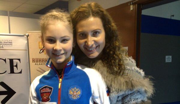 JO : Yulia, jeune prodige russe du patinage artistique - Sputnik Afrique