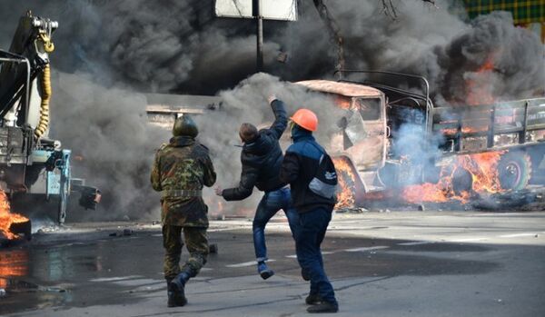 Kiev : un groupe radical fait irruption à l’Ambassade du Canada - Sputnik Afrique