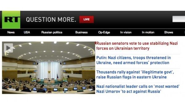 Des hackers ont ajouté le mot « nazi » aux articles du site Russia Today - Sputnik Afrique