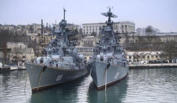 La flotte russe dément l'information sur un ultimatum - Sputnik Afrique