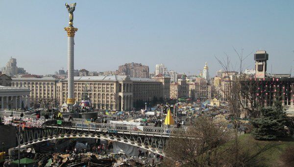Un couvre-feu est entré en vigueur sur la place d’Indépendance à Kiev - Sputnik Afrique