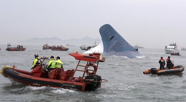370 personnes sauvées du navire sud-coréen Sewol qui a fait naufrage - Sputnik Afrique