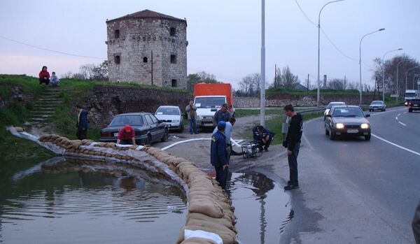Fortes inondations dans l'ouest de la Serbie - Sputnik Afrique