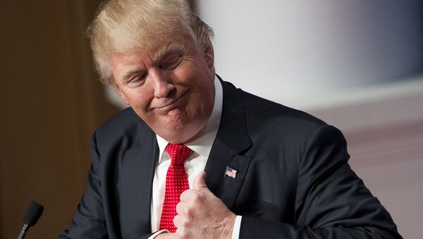 Donald Trump, candidat à l'investiture républicaine - Sputnik Afrique