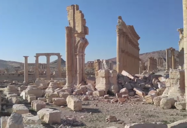 Arc de triomphe de Palmyre détruit par Daech - Sputnik Afrique