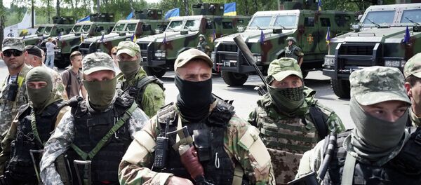 Des soldats ukrainiens - Sputnik Afrique