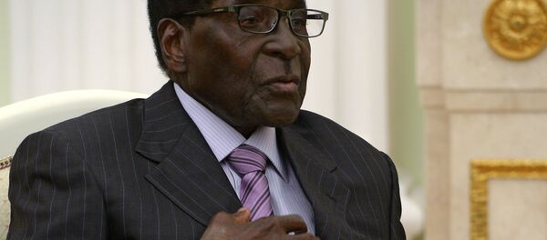 Robert Mugabe, le président du Zimbabwe - Sputnik Afrique