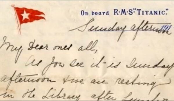 Une lettre écrite à bord du Titanic vendu 200 000 dollars - Sputnik Afrique