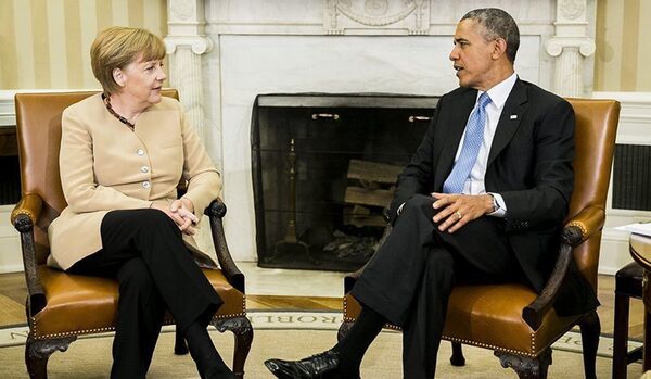 La confiance de l’Allemagne envers les Etats-Unis n’a pas encore été restaurée (Merkel) - Sputnik Afrique