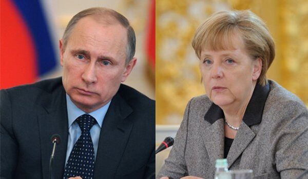 Ukraine : Poutine et Merkel ont évoqué la situation dans ce pays - Sputnik Afrique