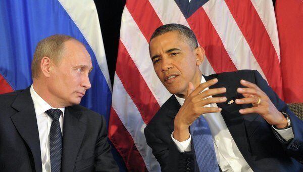 Obama ne prévoit pas un tête-à-tête avec Poutine en Normandie - Sputnik Afrique