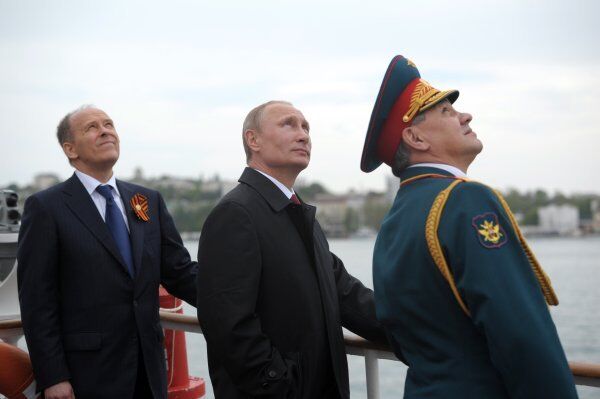 Poutine en Crimée pour les célébrations du Jour de la Victoire - Sputnik Afrique