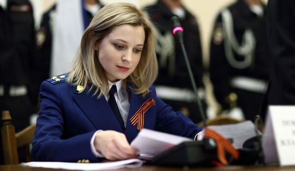 Procureure de Crimée Poklonskaïa : « Je voudrais que mon enfant puisse vivre dans un pays honnête » - Sputnik Afrique