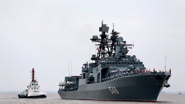 Exercices russo-chinois : les navires russes sont arrivés (Défense) - Sputnik Afrique