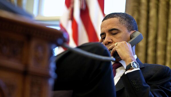 Ukraine : Obama assure Porochenko du soutien des Etats-Unis - Sputnik Afrique