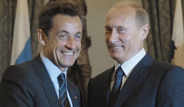 Rencontre informelle Poutine-Sarkozy à Sotchi - Sputnik Afrique