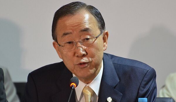 Ban Ki-moon appelle Kiev à lancer le dialogue avec Moscou - Sputnik Afrique
