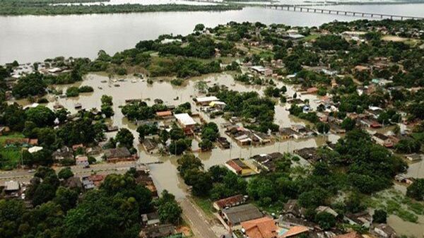 Brésil : 6.000 déplacés après des inondations - Sputnik Afrique