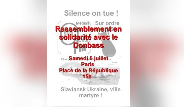 Manifestation : tous contre la guerre en Ukraine à Paris ce 5 juillet - Sputnik Afrique