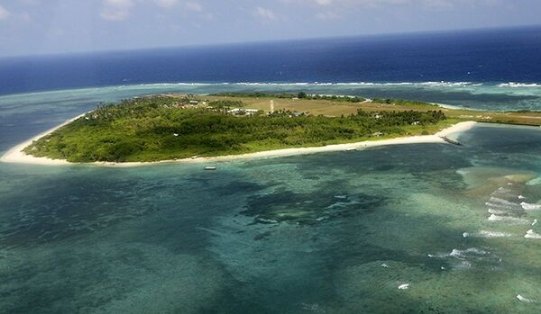 Une île artificielle, nouvelle forteresse chinoise dans la mer de Chine du Sud - Sputnik Afrique