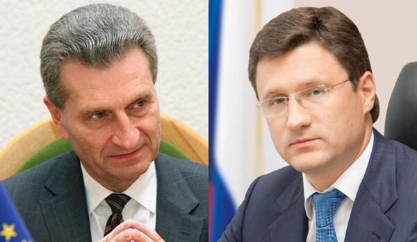 Réunion bilatérale organisée par Novak et Oettinger à la fin de la semaine prochaine - Sputnik Afrique