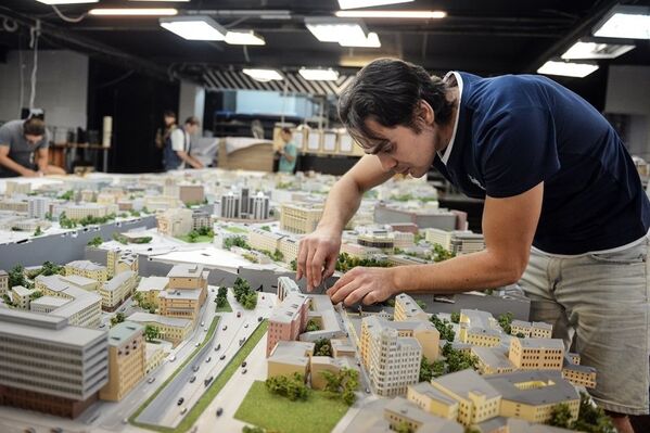 La maquette de Moscou la plus grande du monde sera construite au Centre panrusse des expositions - Sputnik Afrique