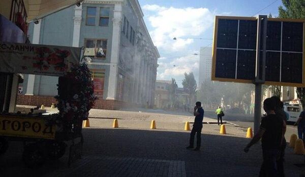 Donetsk : une explosion s’est produite dans une galerie marchande au centre de la ville - Sputnik Afrique