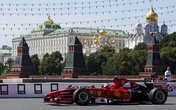 Le grand salon automobile Moscou City Racing a lieu dans le centre de Moscou - Sputnik Afrique
