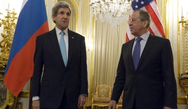 Lavrov et Kerry sont d’accord que le conflit en Ukraine n'a pas de solution militaire - Sputnik Afrique