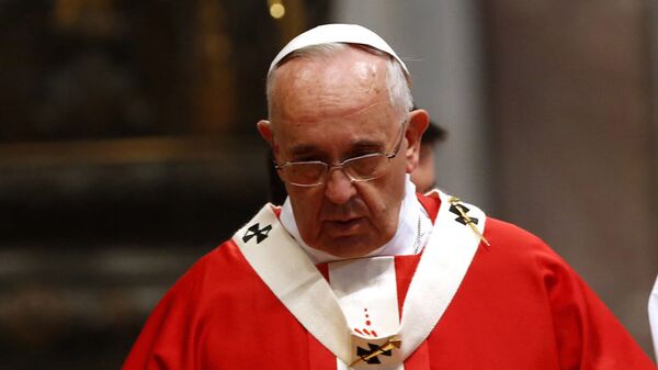 Le pape François a appelé à la paix et au dialogue au Moyen-Orient et en Ukraine - Sputnik Afrique