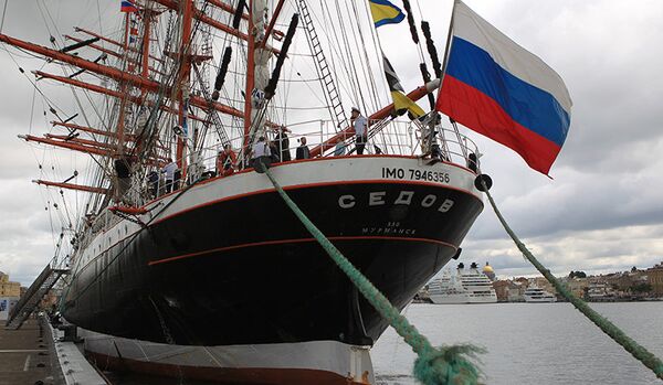 Le voilier russe Sedov interdit d'entrée dans un port suédois - Sputnik Afrique