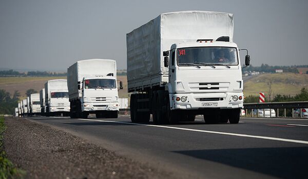Ukraine/convoi russe: l'OSCE assistera au franchissement de la frontière - Sputnik Afrique