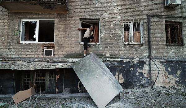 La canonnade est entendue dans le centre de Donetsk - Sputnik Afrique