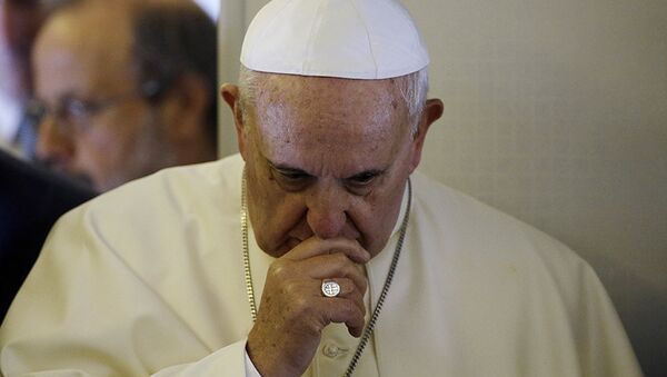 Pape François: Nous risquons tous de devenir des Ponce Pilate - Sputnik Afrique