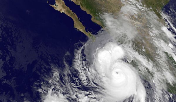 Niveau d'alerte maximal au Mexique en raison d'un ouragan - Sputnik Afrique
