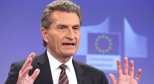 Oettinger s'oppose à des sanctions contre le secteur gazier russe - Sputnik Afrique