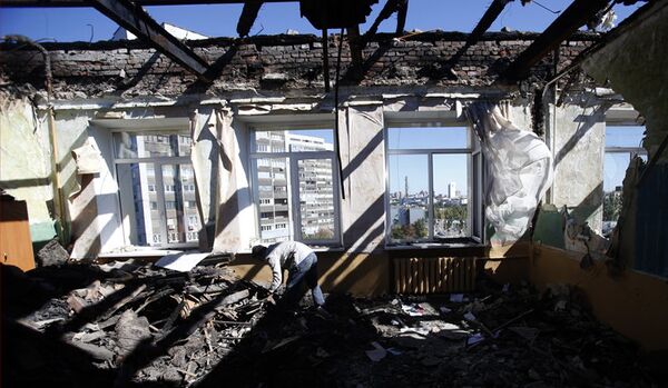Ukraine : des coups d'artillerie de nouveau entendus à Donetsk - Sputnik Afrique