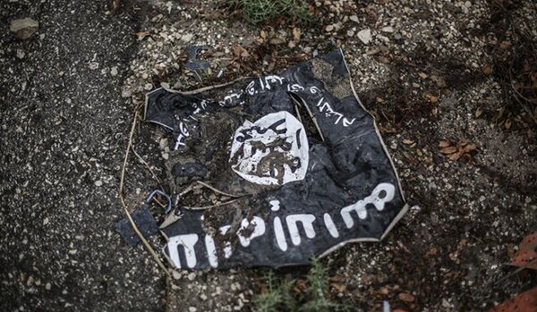 Drapeau noir de l'Etat islamique - Sputnik Afrique