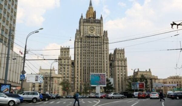 Les gratte-ciel de Moscou. L’immeuble du ministère des Affaires étrangères - Sputnik Afrique